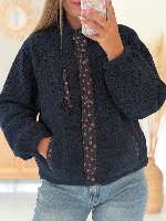 Veste réversible Adriana (marine)  