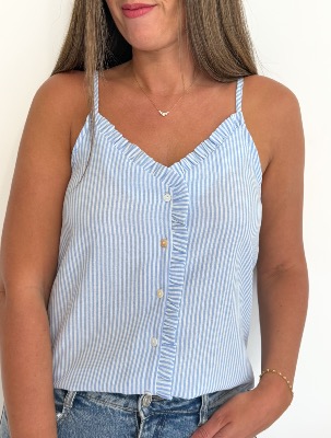 Débardeur Sylvana (bleu)