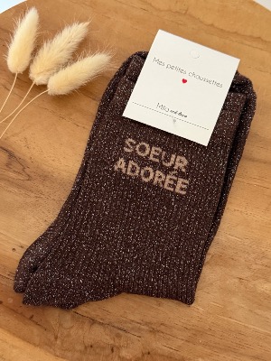 Chaussettes Sœur adorée 
