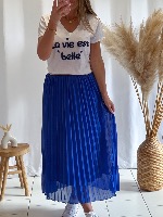Jupe Charlotte (bleu roi)