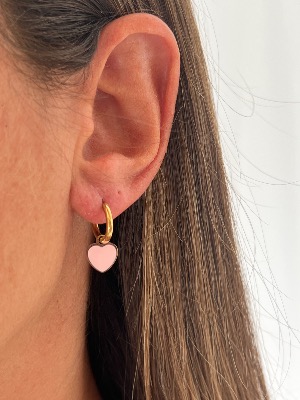 Boucles d’oreilles Iria (roses)
