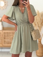 Robe Justine (kaki)