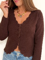 Pull Isidore (chocolat)