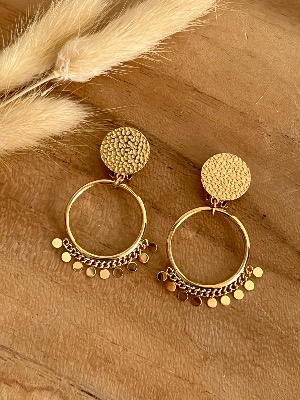 Boucles d’oreilles Laurence à clip