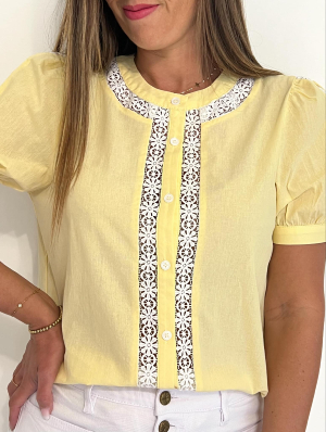 Blouse Ophélia (Jaune)