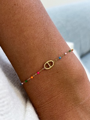 Bracelet Claudie (multicolore)