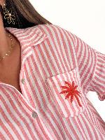 Chemise Palmyre (corail)