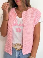 Gilet Maria (rose bébé)
