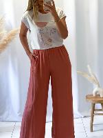 Pantalon Louison (terracotta)