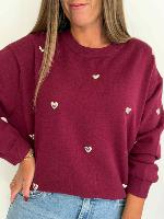 Pull Ethan (bordeaux)