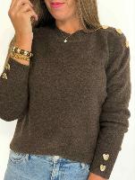 Pull Louis (chocolat)