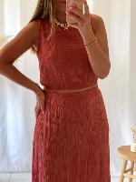 Ensemble Rosa (vieux rose)
