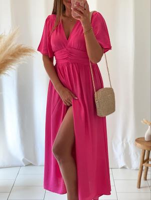 Robe Emeline (fuchsia)