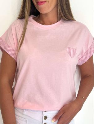 Tee shirt Léa (rose)