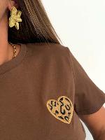 Tee shirt Lucie (chocolat)