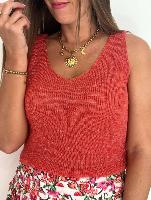 Top Elisa (corail)