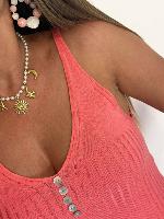 Top Amélie (corail)