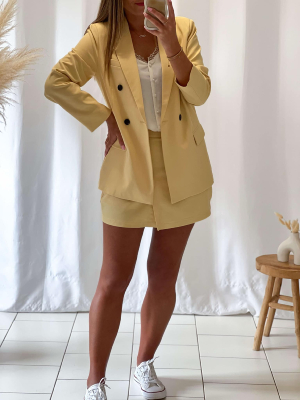 Veste Vanessa (Jaune)