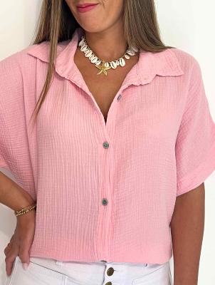 Chemise Anissa (rose bébé)