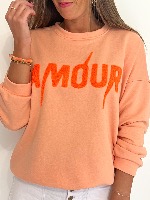 Sweat Léandre (abricot)