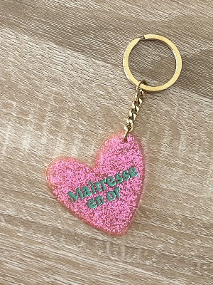 Porte clé « Maîtresse en or »