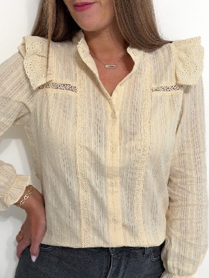 Blouse Doreen (écrue)