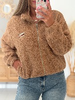 Veste polaire Aria (camel)