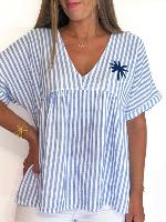 Blouse Célia (bleu)