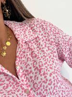 Chemise Alix (rose bébé)