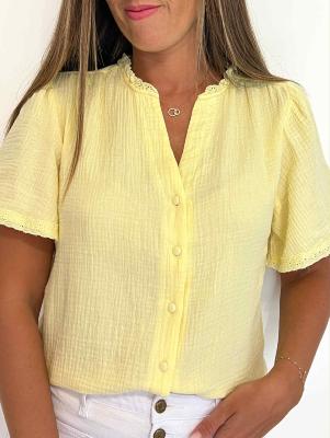 Blouse Julienne (jaune)