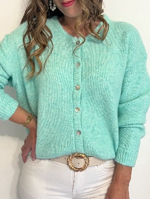 Gilet Luc (vert menthe)