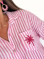 Chemise Palmyre (Fuchsia)