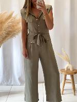 Combi pantalon Chloé (kaki)