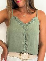Débardeur Benedicte (vert) 