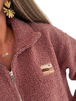 Veste polaire Aria (vieux rose)