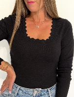 Top Yaël noir