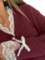 Gilet Max (bordeaux)