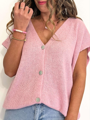 Gilet Noé (Rose)