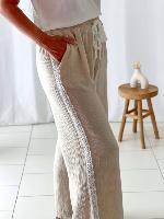 Pantalon Lino (beige)