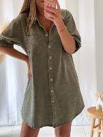 Robe Felicity (kaki)