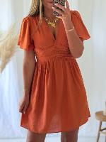 Robe Agnès (brique)