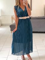 Robe Angèle (Bleu canard)