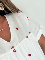 Robe combi Celeste (rouge)
