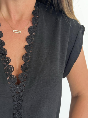 Blouse Charline (Noire)